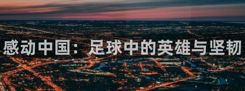 感动中国：足球中的英雄与坚韧